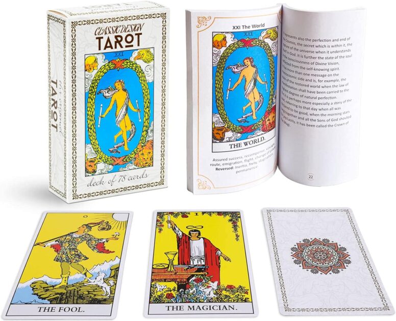 MagicSeer Classic Design Tarot Cards Deck with Guidebook