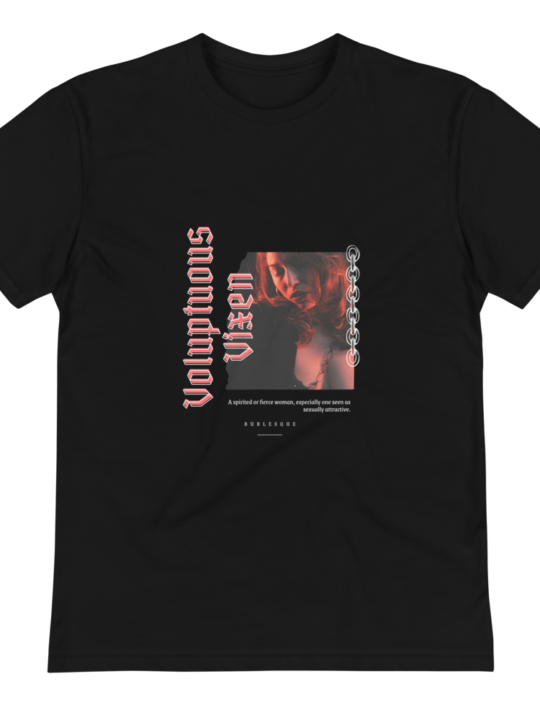 Voluptuous-Vixen-Burlesque-Unisex-Sustainable-T-shirt-front.png