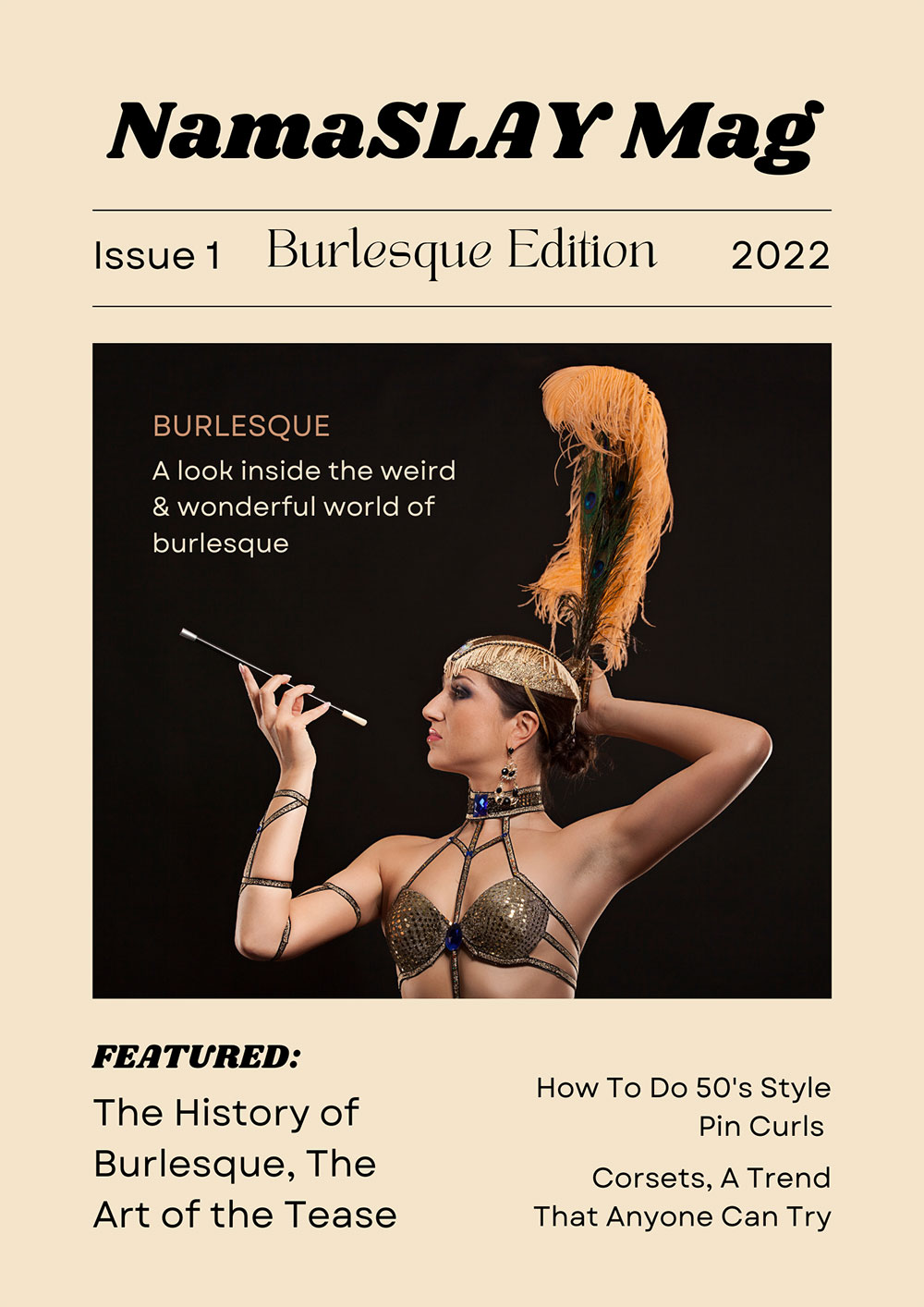 NamaSLAY-Mag-Burlesque-Magazine-Cover