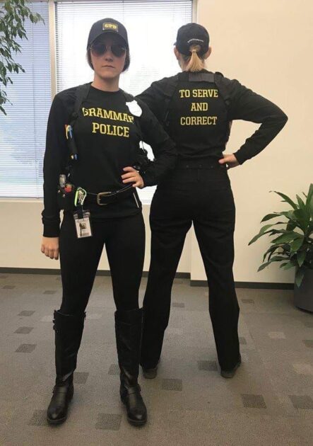 Grammar Police Costume