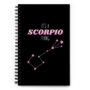 Scorpio Thing - Spiral Notebook