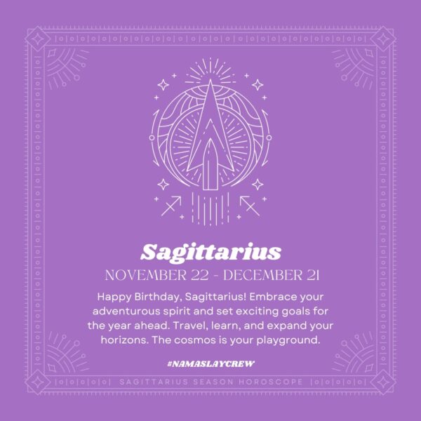 Sagittarius Season Monthly Horoscope | Celebrating Sagittarius