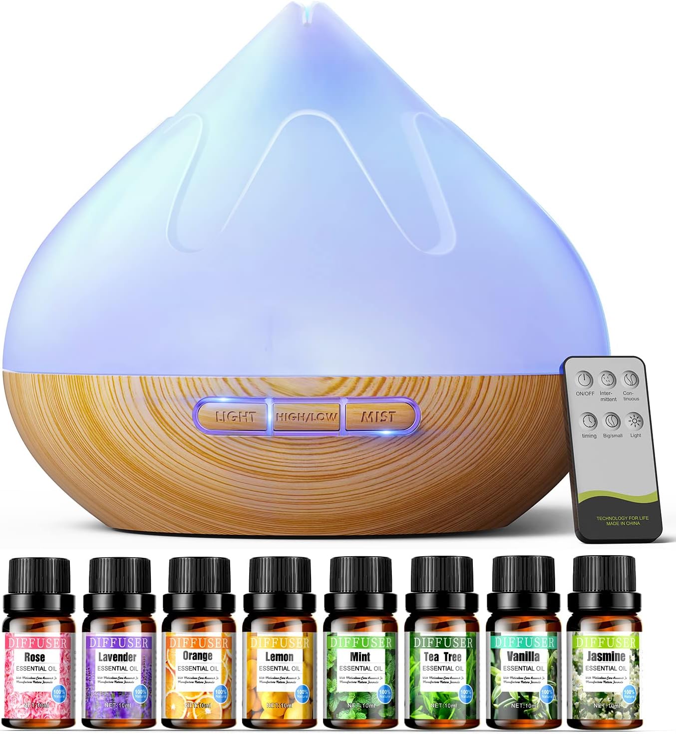 Create Serenity: Aroma Diffuser Set for Tranquil Spaces