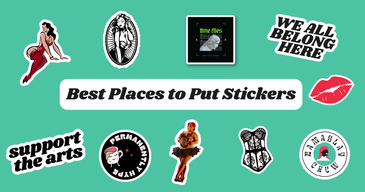 Best Places to Put Stickers