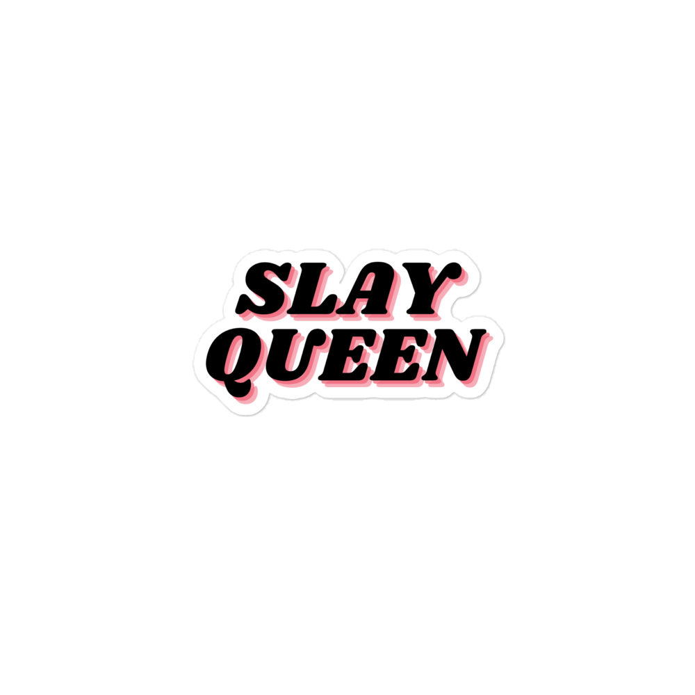 Slay Queen Sticker | Vinyl SLAY Queen Die Cut Sticker