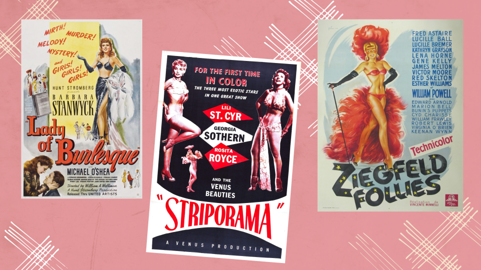 Burlesque Films Popularize in the 1950s