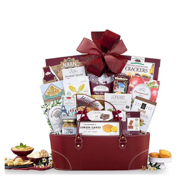 A Gourmet Food Or Wine Gift Basket