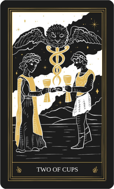 Tarot 2 of Cups