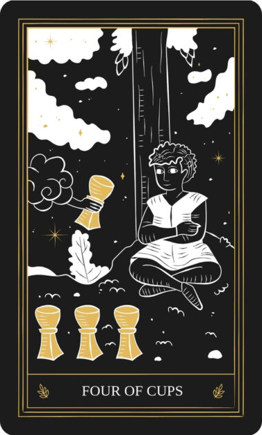 Tarot 4 of Cups