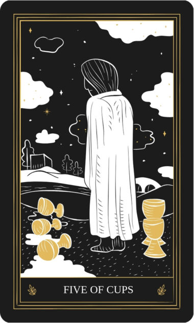 Tarot 5 of Cups