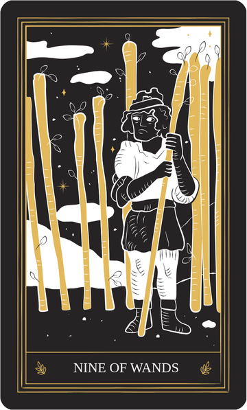 Tarot Nine of Wands