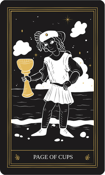 Tarot Page of Cups