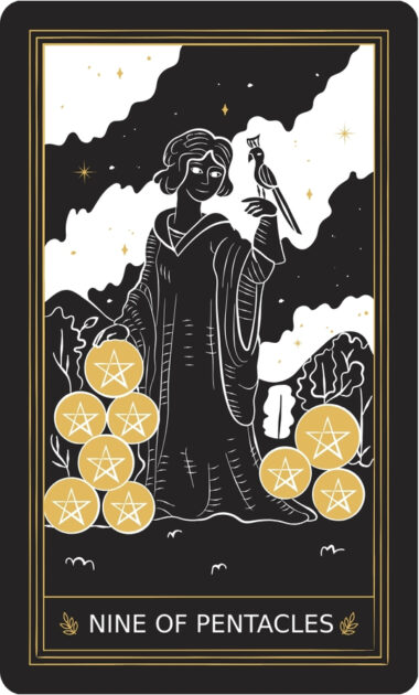 Tarot 9 of Pentacles