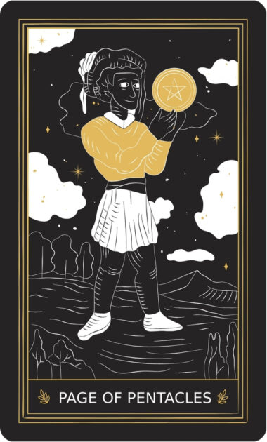 Tarot Page of Pentacles