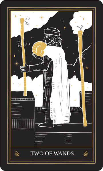 Tarot Two of Wands