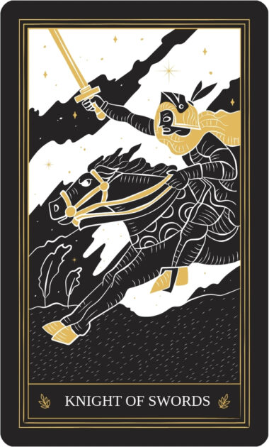 Tarot Knight of Swords