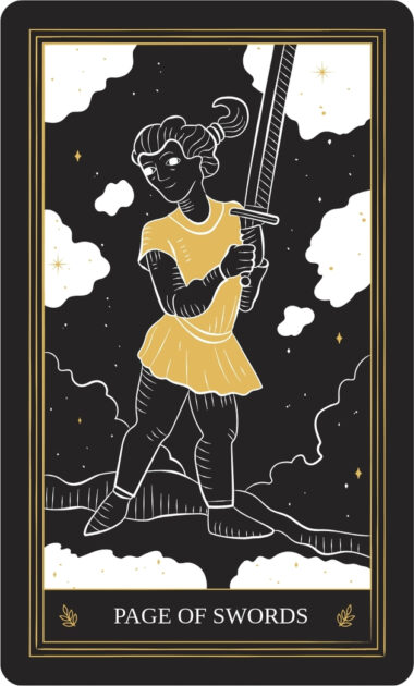 Tarot Page of Swords