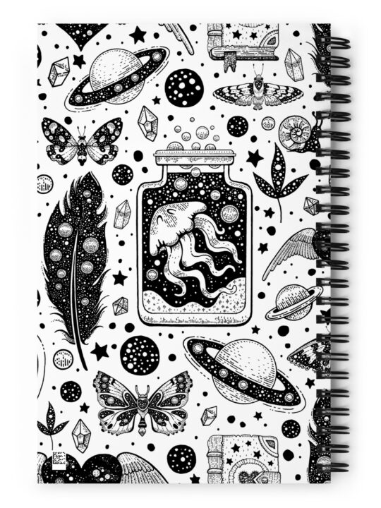 Witchy Spiral Notebook