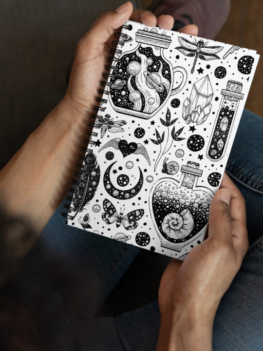 Witchy Spiral Notebook