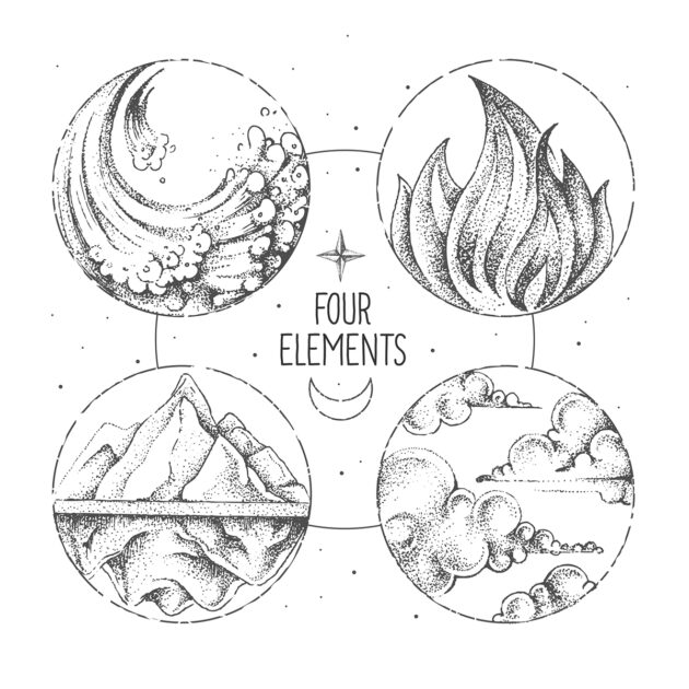 four elemental energies