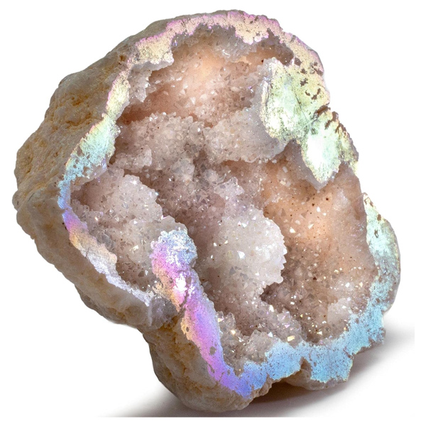 Angel Aura Quartz Geode