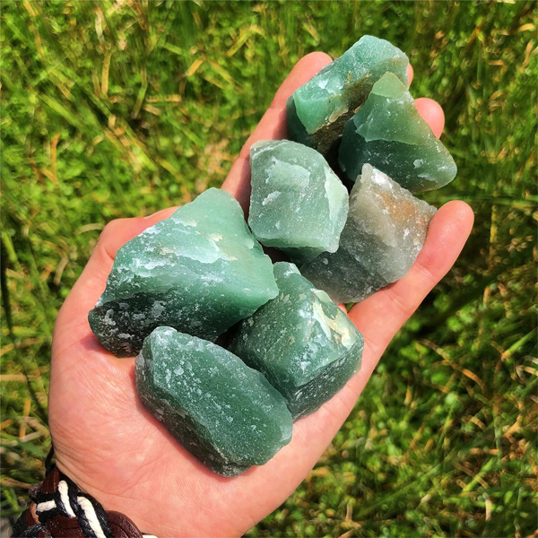 Green Aventurine Raw Stones