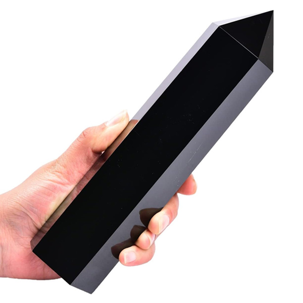 Black Obsidian Crystal Tower​