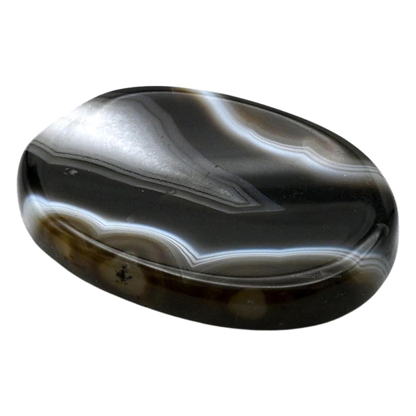 Black Onyx Worry Stone Crystals​