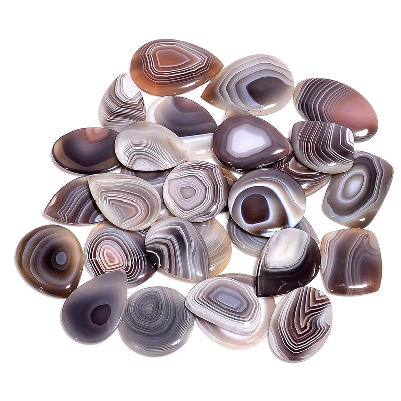 Natural Botswana Agate Gemstone