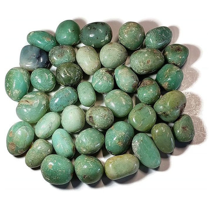 Tumbled and Hand Polished Chrysoprase