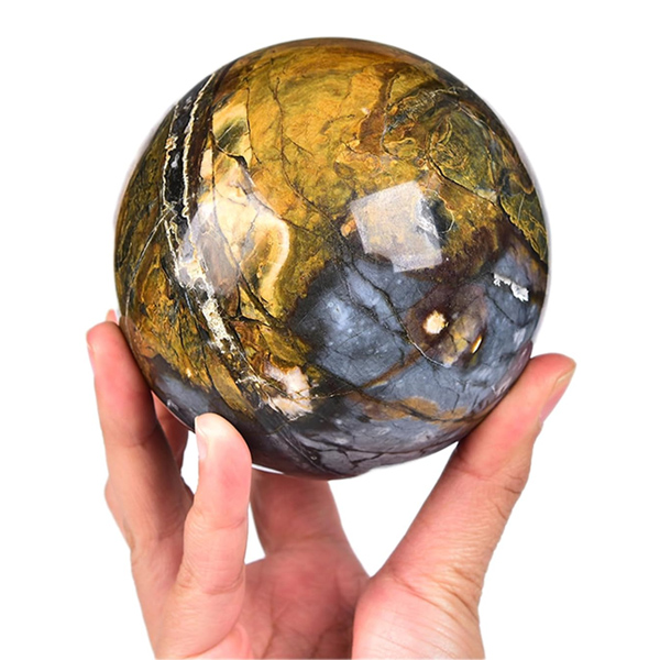 Large Pietersite Crystal Sphere​