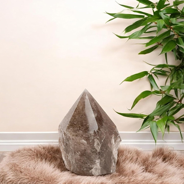 Natural Smoky Quartz Crystal Points