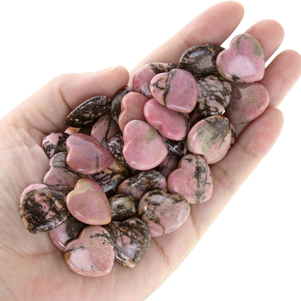 Tumbled Polished Natural Rhodochrosite