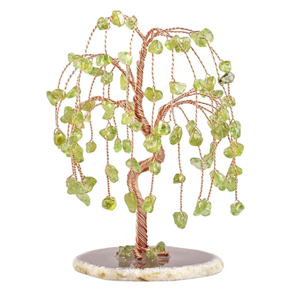 Peridot Tree Tumbled Stones​