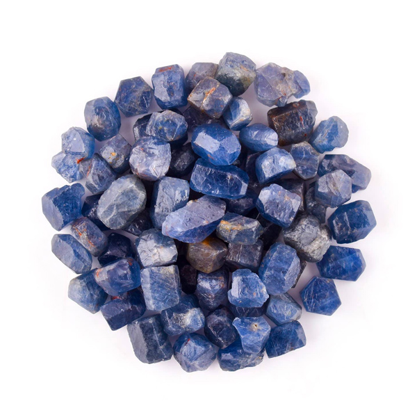 Raw Blue Sapphire Crystal Gemstone​