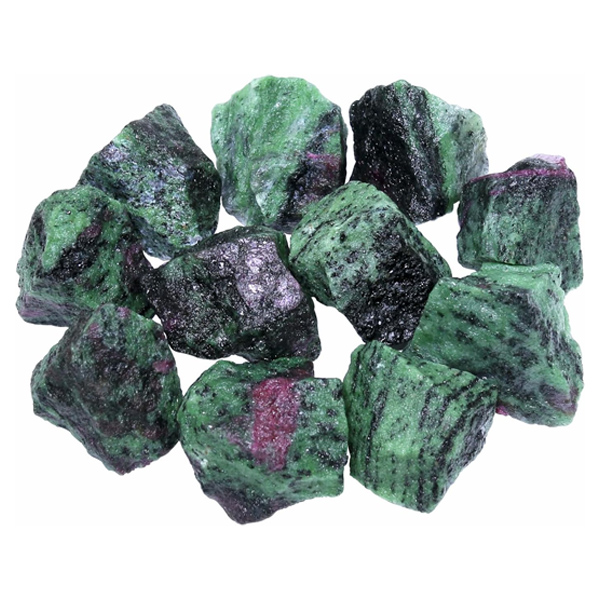 Ruby Zoisite Crystals Bulk