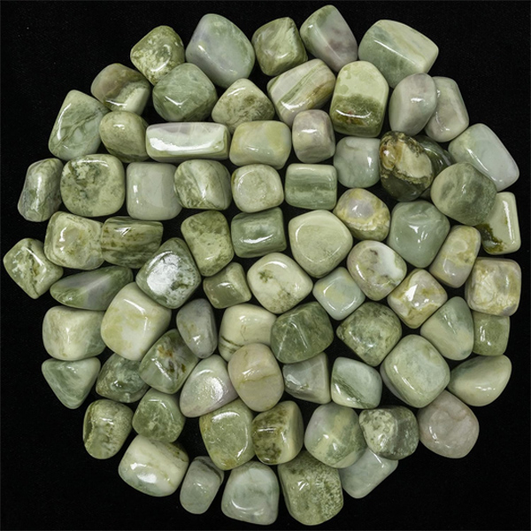 Serpentine Tumbled Polished Stones