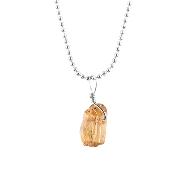 Topaz Gemstones Pendant Necklace​