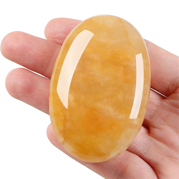 Topaz Large Palm Stone​