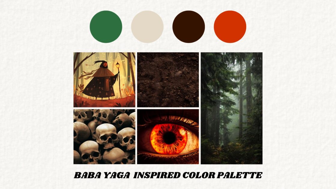 Dark Mother Baba Yaga Color Pallet