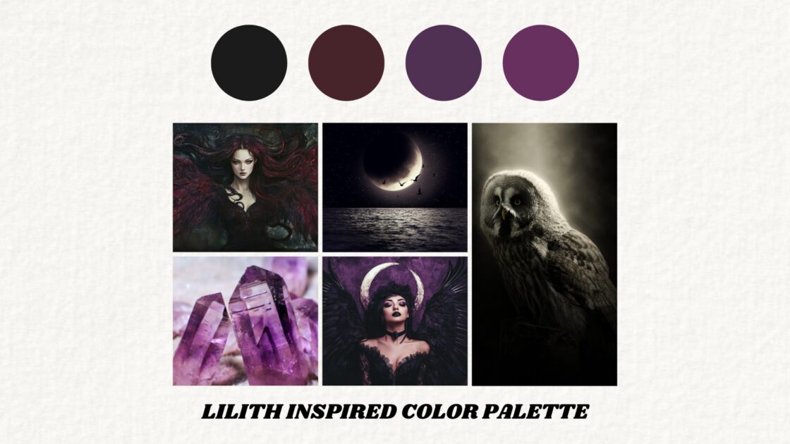 Dark Mother Lilith Color Pallet