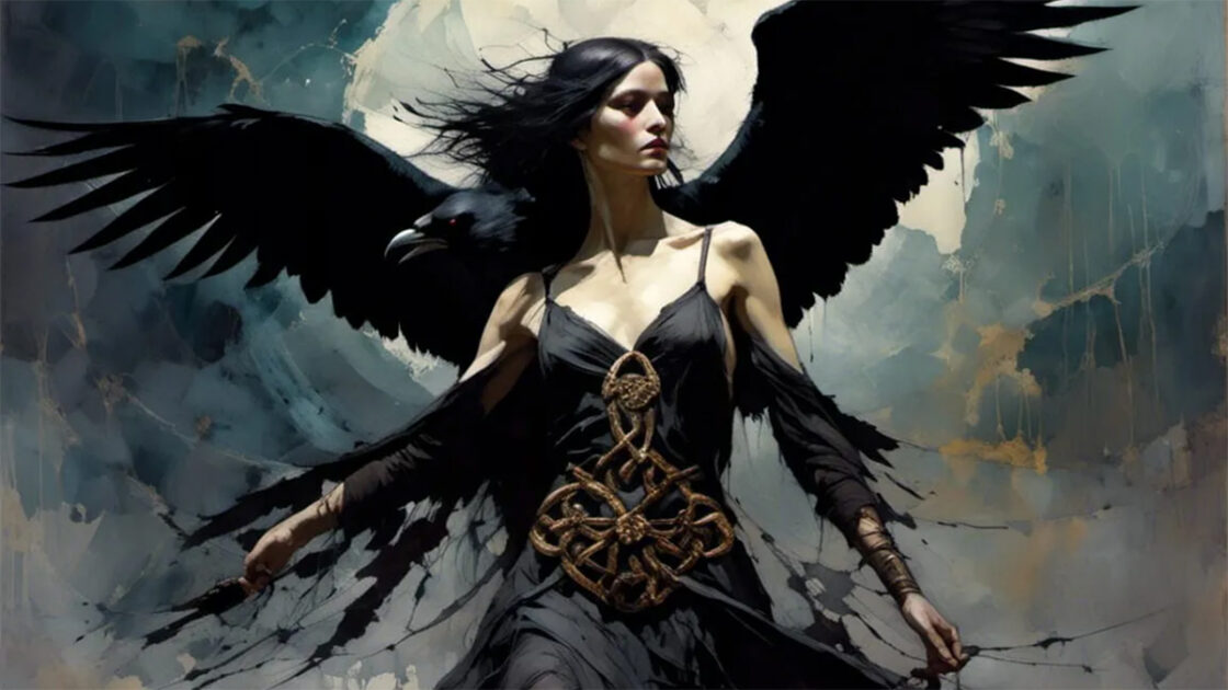 Dark Mother The Morrigan Symbolism