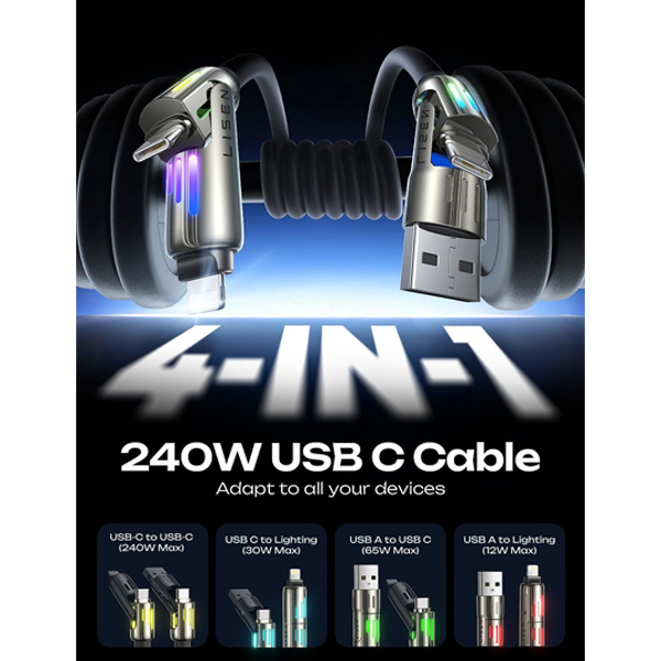 4-in-1 USB Cable