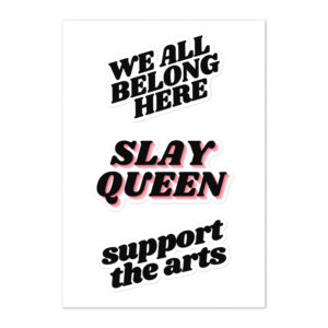 Slay with Purpose – Vinyl Sticker Sheet