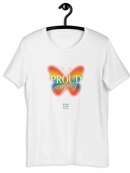 Proud Everyday Butterfly T-shirt