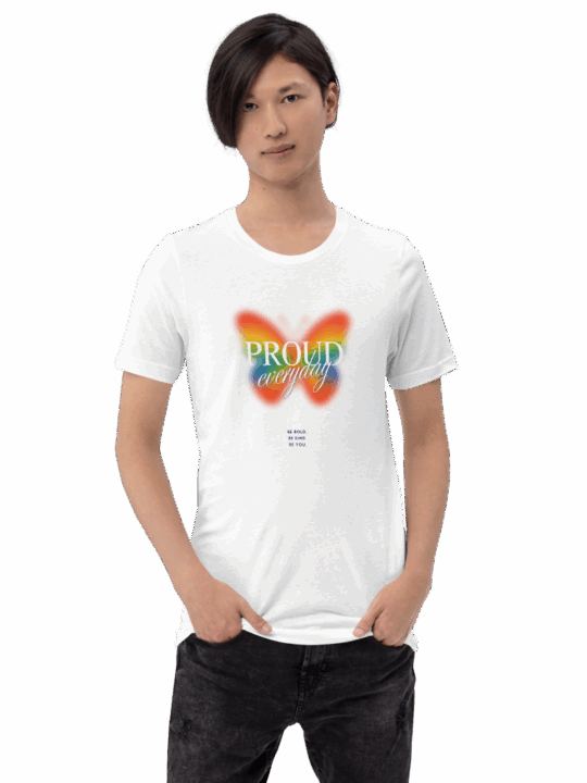 Proud Everyday Butterfly T-shirt