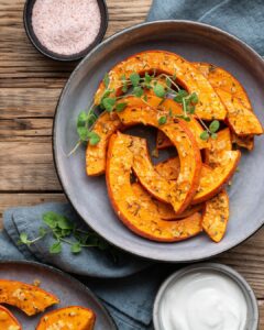 Roasted Pumpkin Wedges