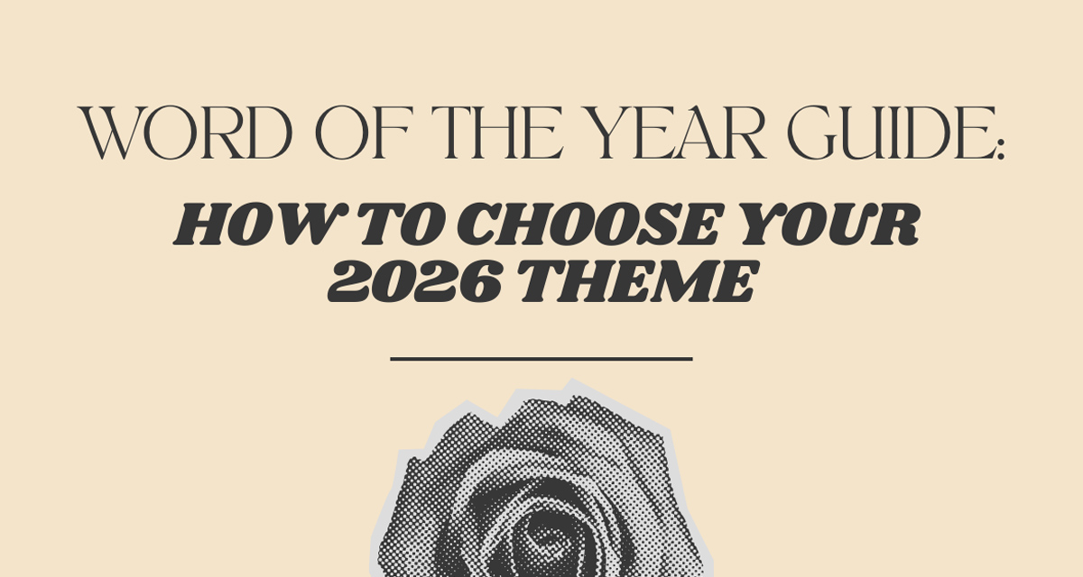 How to Choose Your Word of the Year