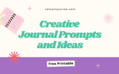 Creative Journal Prompts and Ideas