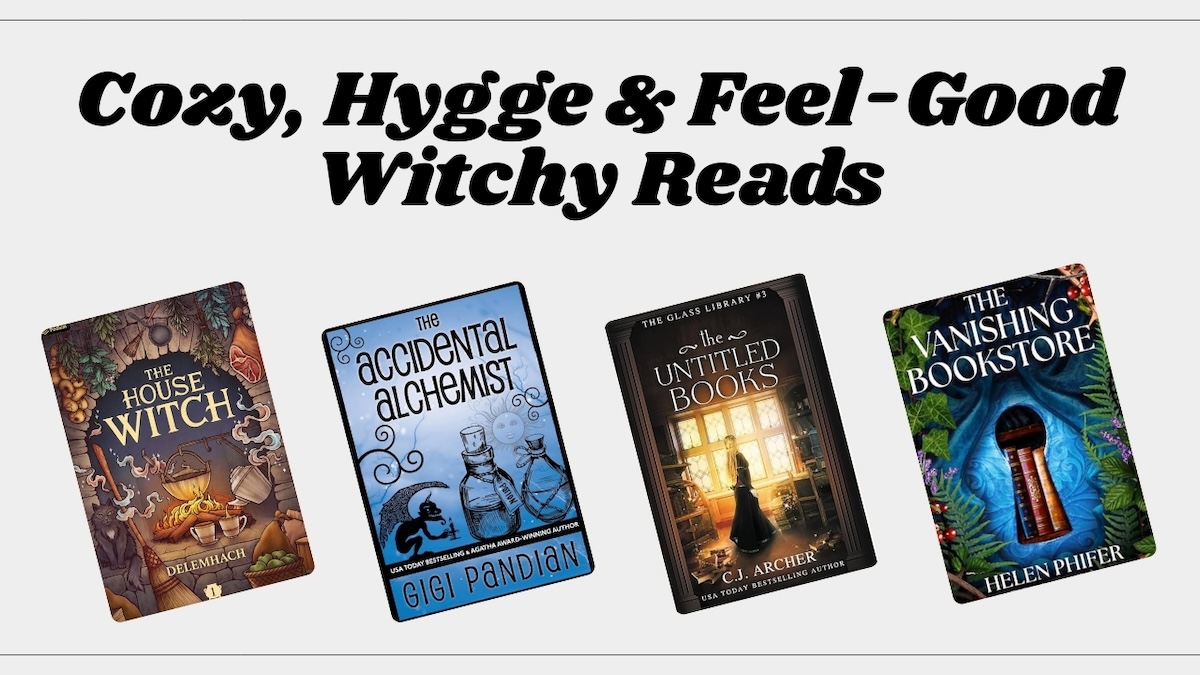Witchy Fantasy & Sci-Fi Book Recommendations (Cozy to Dark Magic)